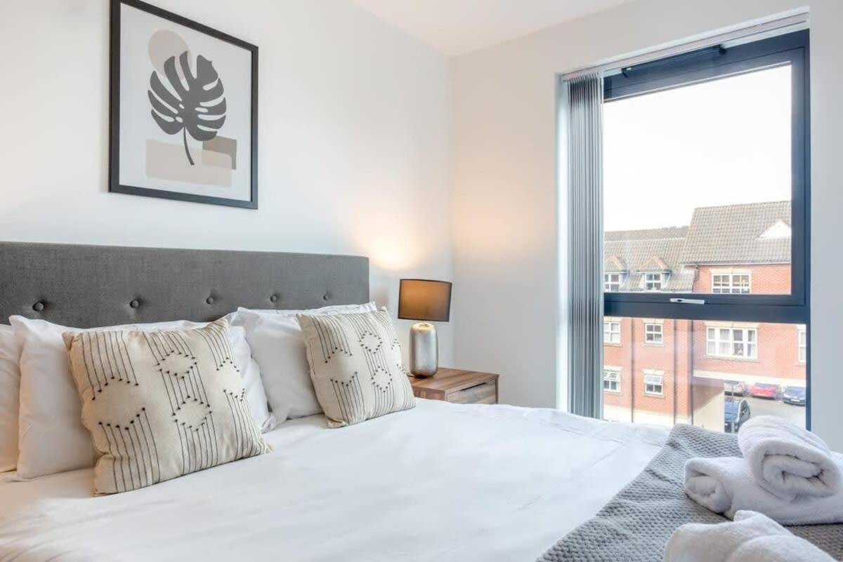 Stay Zeni, Ouse Court York Contemporary 2 Bed Flat Exteriér fotografie